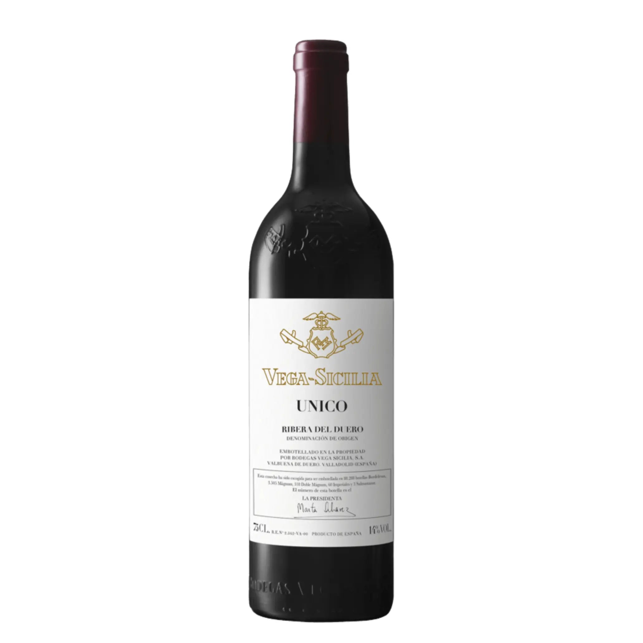 1990 Vega Sicilia Unico Gran Reserva wine Ribera del Duero Spain sold by Angry Wine Merchant