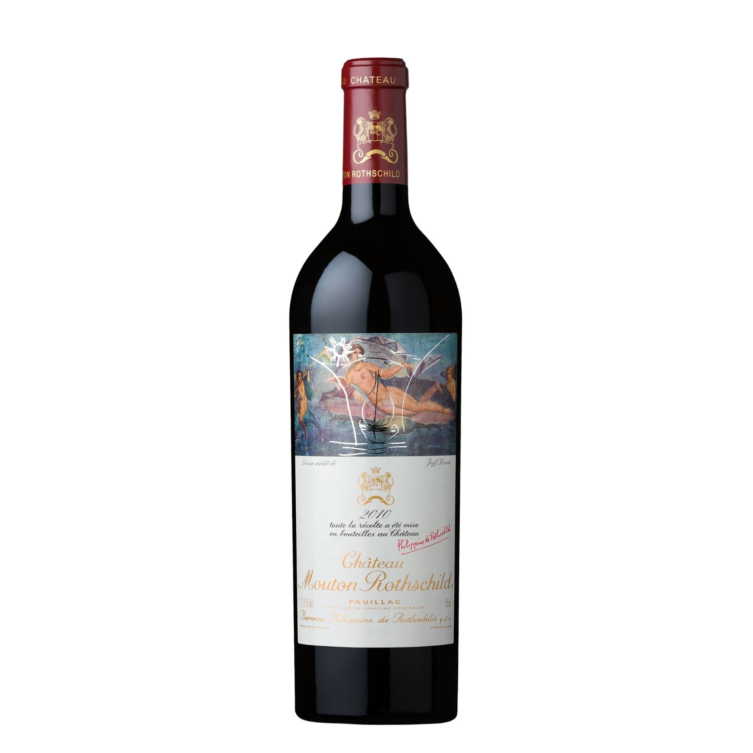2010 Chateau Mouton Rothschild wine Pauillac France sold by Angry Wine Merchant