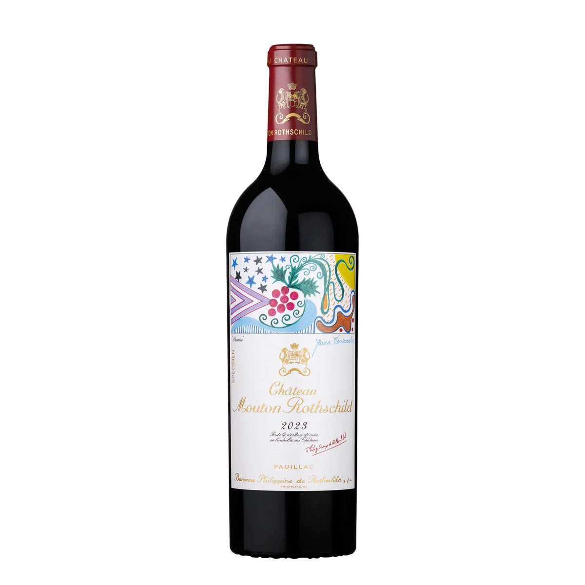 2023 Chateau Mouton Rothschild wine Pauillac France sold by Angry Wine Merchant