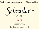 2015 Schrader Cellars - Angry Wine Merchant