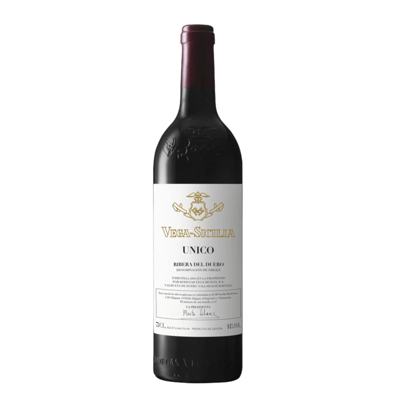 1990 Vega Sicilia Unico Gran Reserva wine Ribera del Duero Spain sold by Angry Wine Merchant