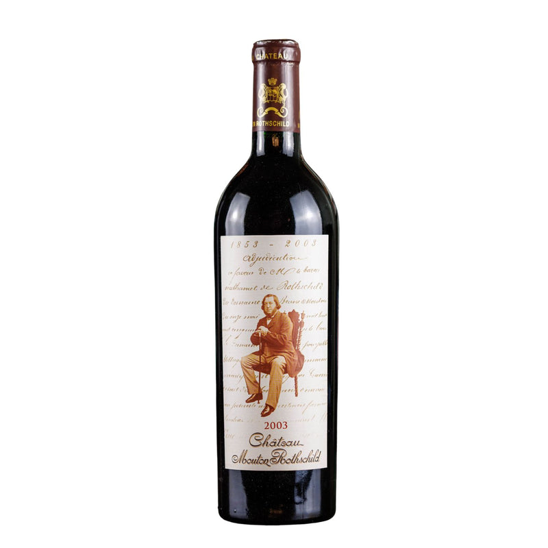 2003 Chateau Mouton Rothschild wine Pauillac Bordeaux France sold by Angry Wine Merchant