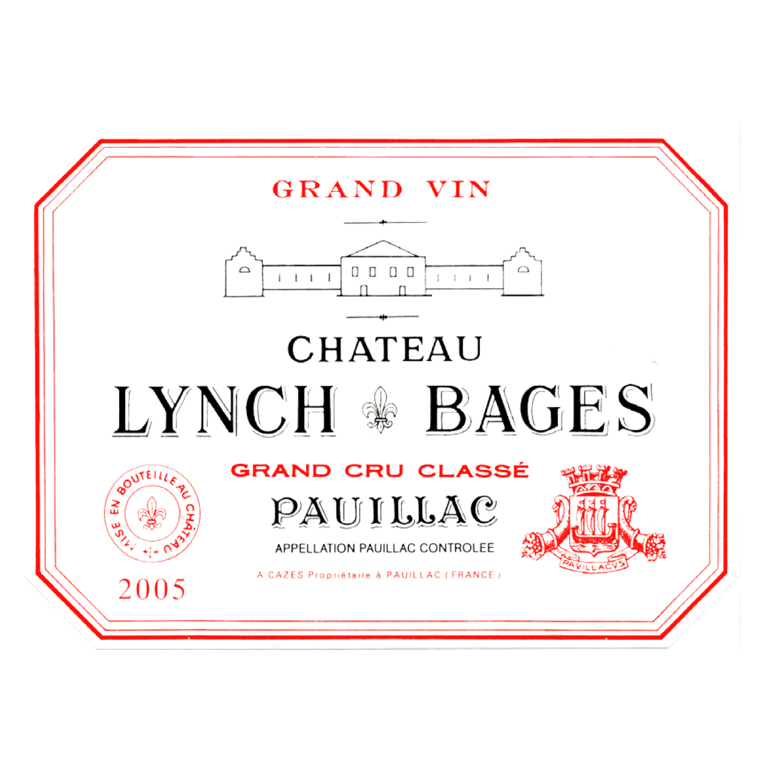 2005 Château Lynch-Bages - Angry Wine Merchant