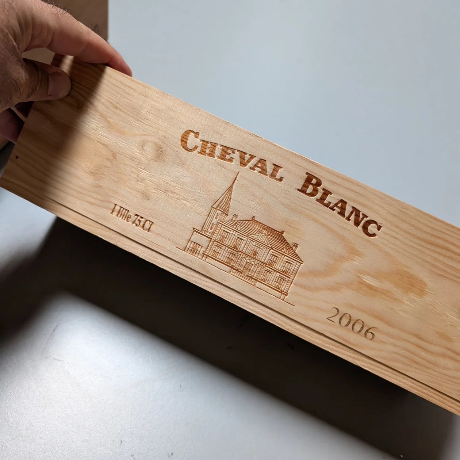 2006 Chateau Cheval Blanc wine gift in original wooden case, Saint Emilion Bordeaux, sold by Angry Wine Merchant