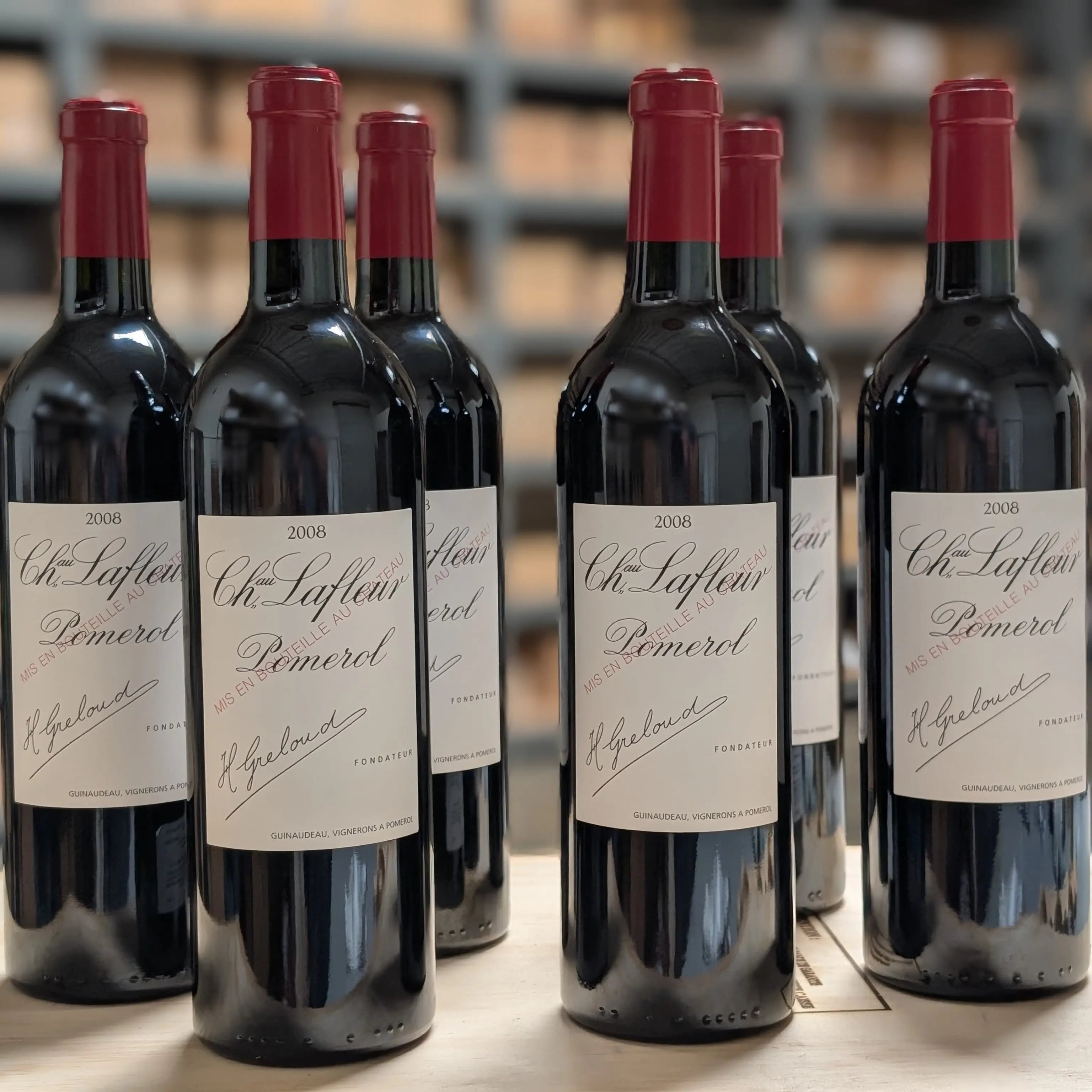 2008 Chateau Lafleur wine bottles Pomerol France sold by Angry Wine Merchant