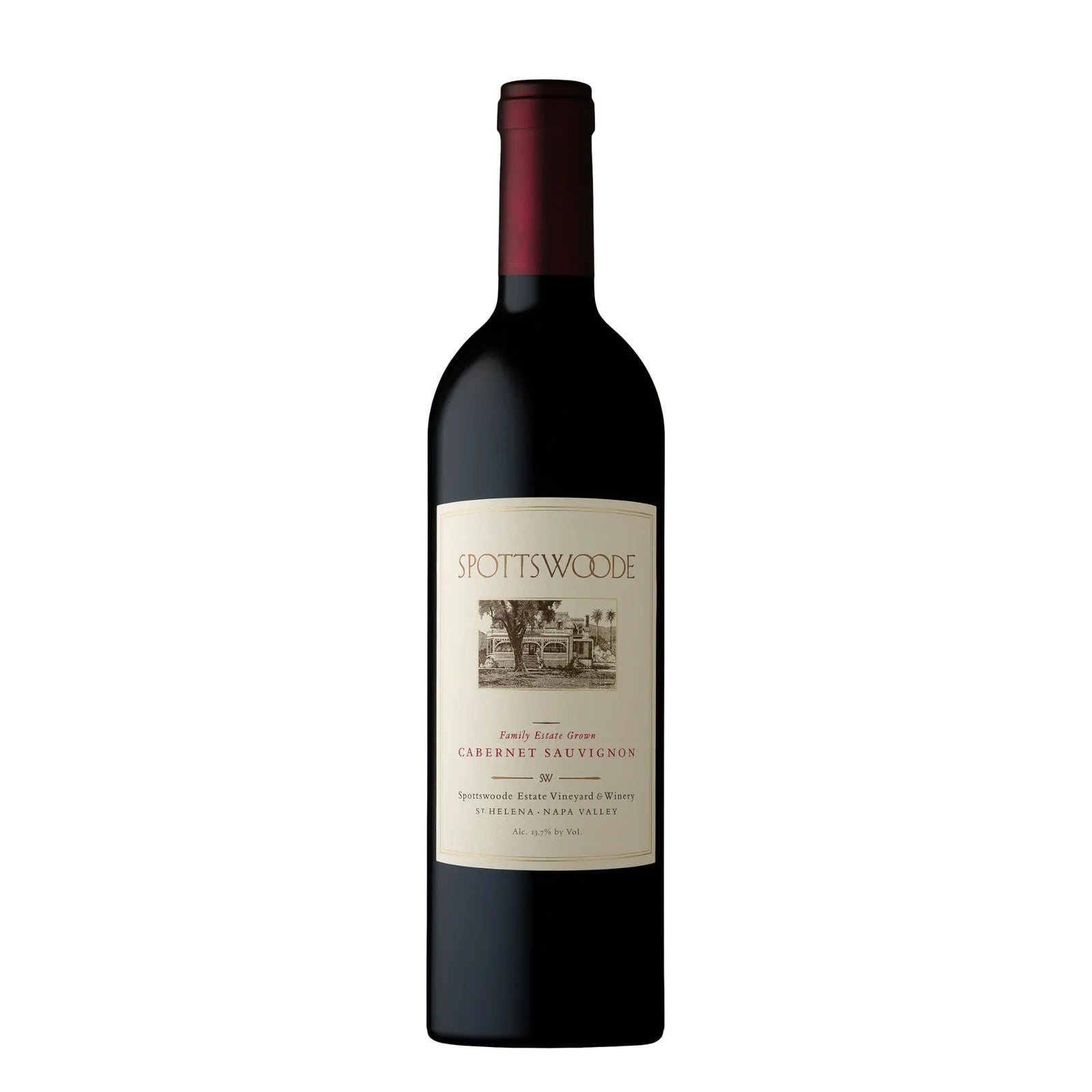 2008 Spottswoode Estate Cabernet Sauvignon wine St Helena Napa Valley California sold by Angry Wine Merchant