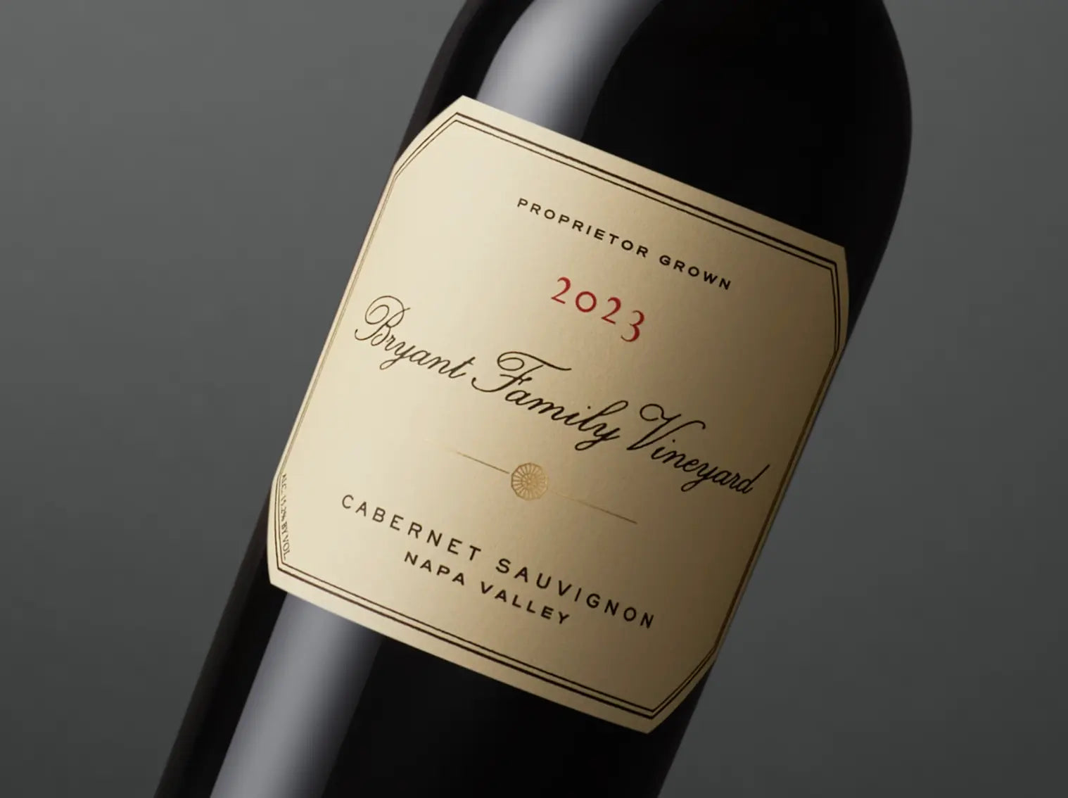 2023 Bryant Family Vineyard Cabernet Sauvignon wine Napa Valley USA sold by Angry Wine Merchant