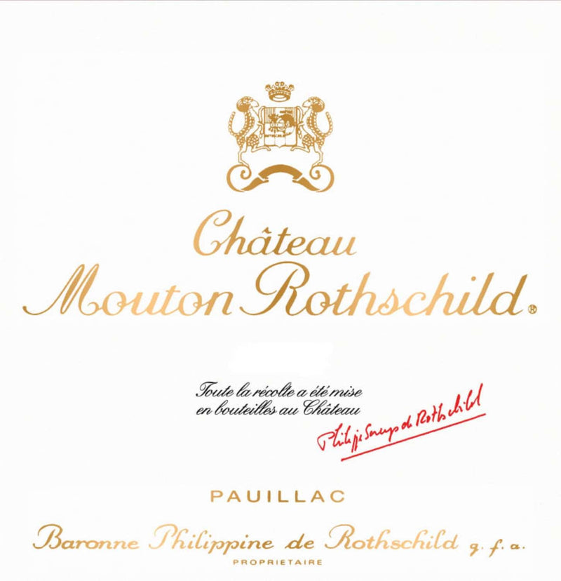 Chateau Mouton Rothschild - Angry Wine Merchant
