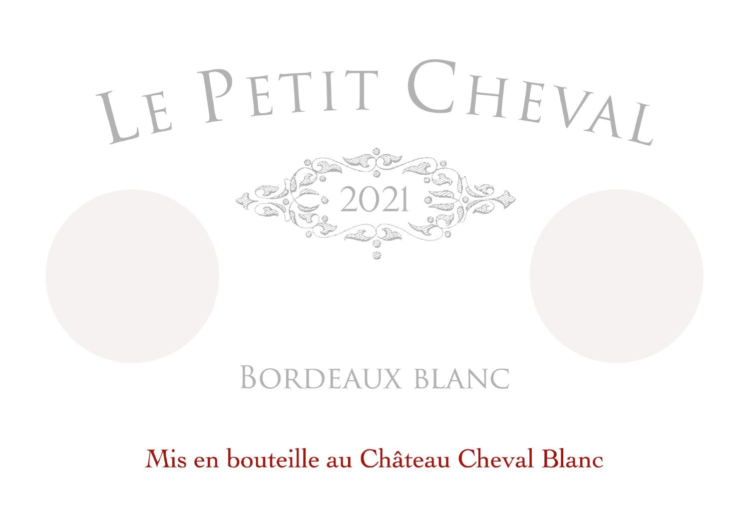 2021 Le Petit Cheval Blanc