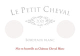 2021 Le Petit Cheval Blanc