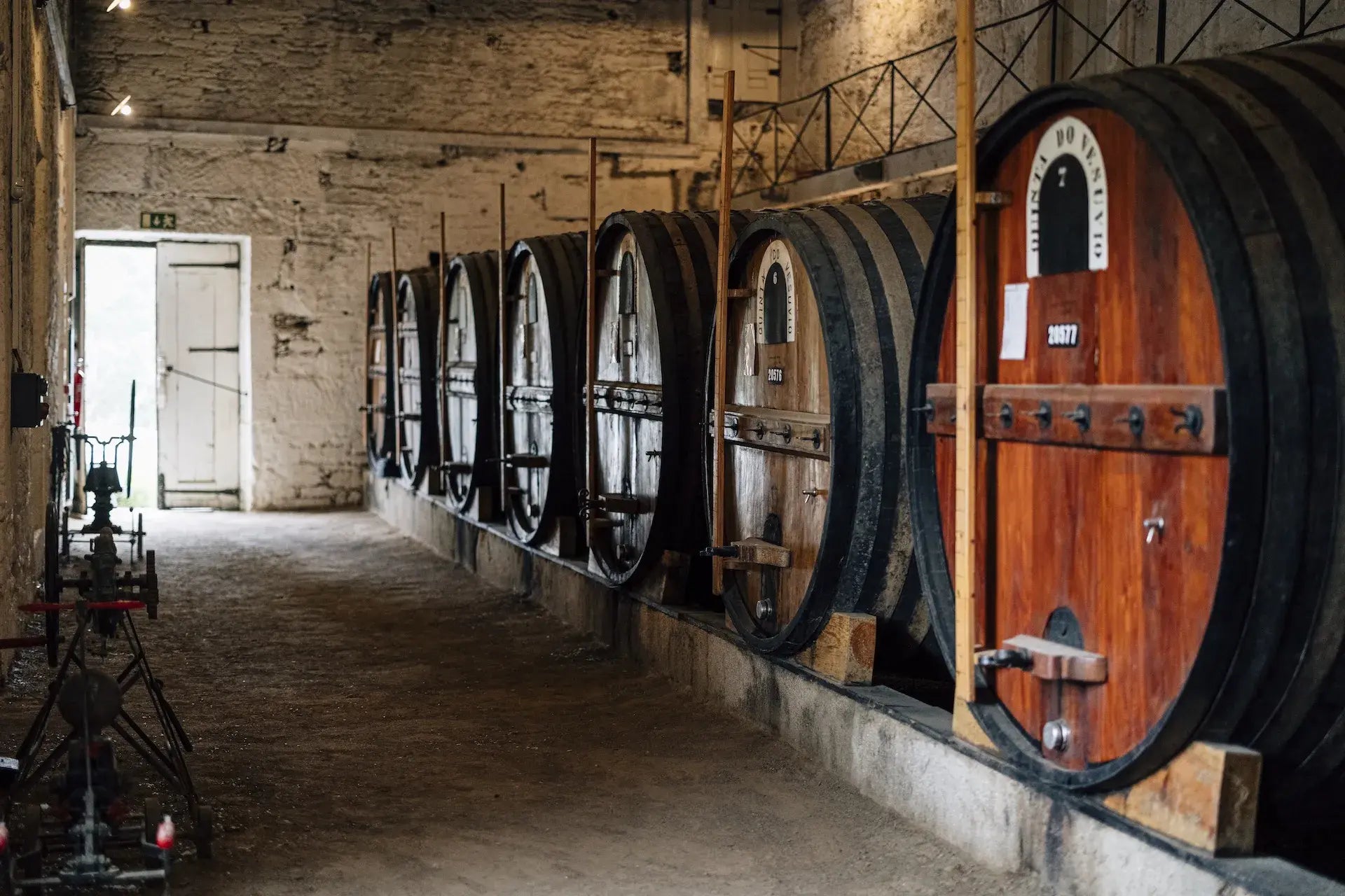Quinta do Vesuvio Vintage Port wine cellar Portugal sold by Angry Wine Merchant