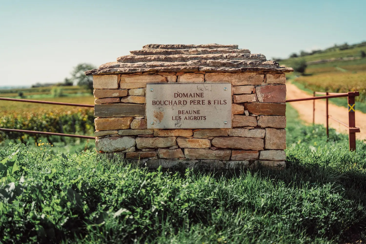 Bouchard Pere and Fils Burgundy Estate  stone France sold by Angry Wine Merchant