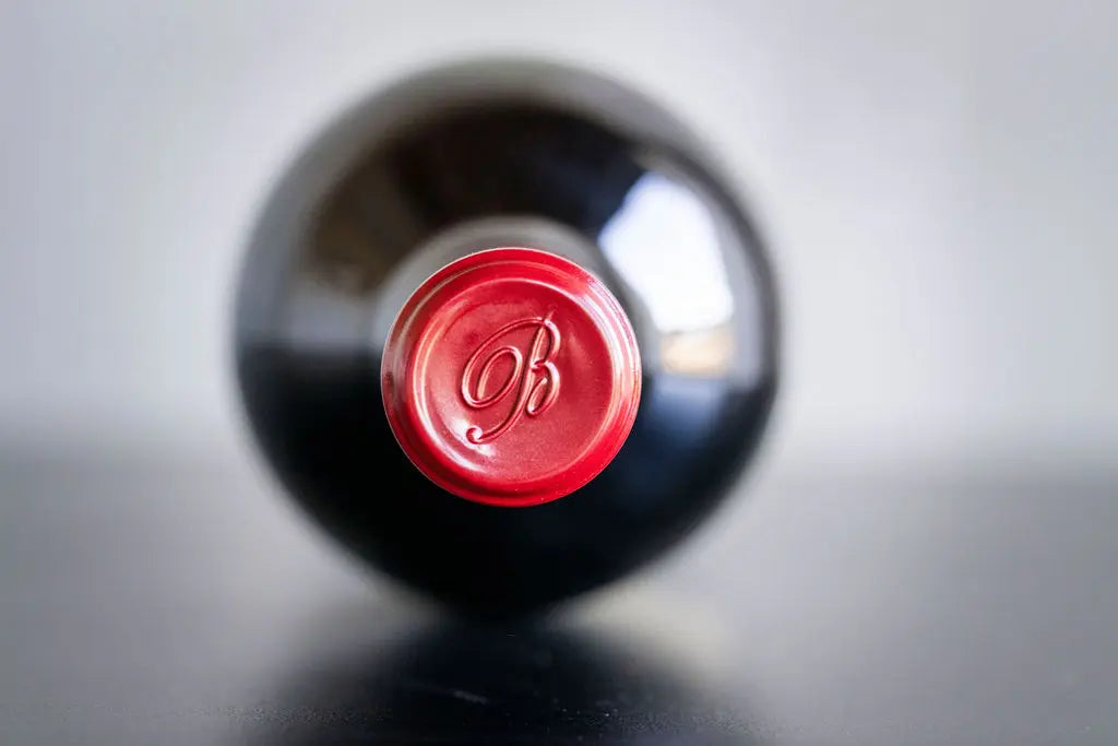 Bryant Family Vineyard Cabernet Sauvignon wine bottle top Napa Valley USA sold by Angry Wine Merchant