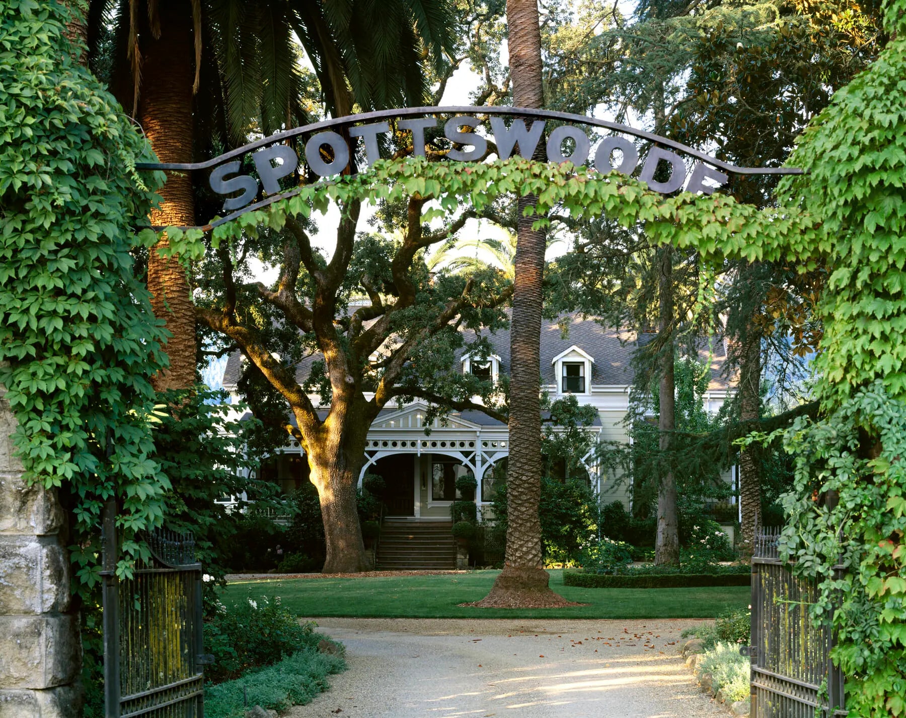 Spottswoode Estate Entrance Cabernet Sauvignon wine St Helena Napa Valley California sold by Angry Wine Merchant