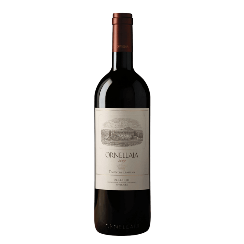 2009 Ornellaia Bolgheri Superiore wine Tuscany sold by Angry Wine Merchant