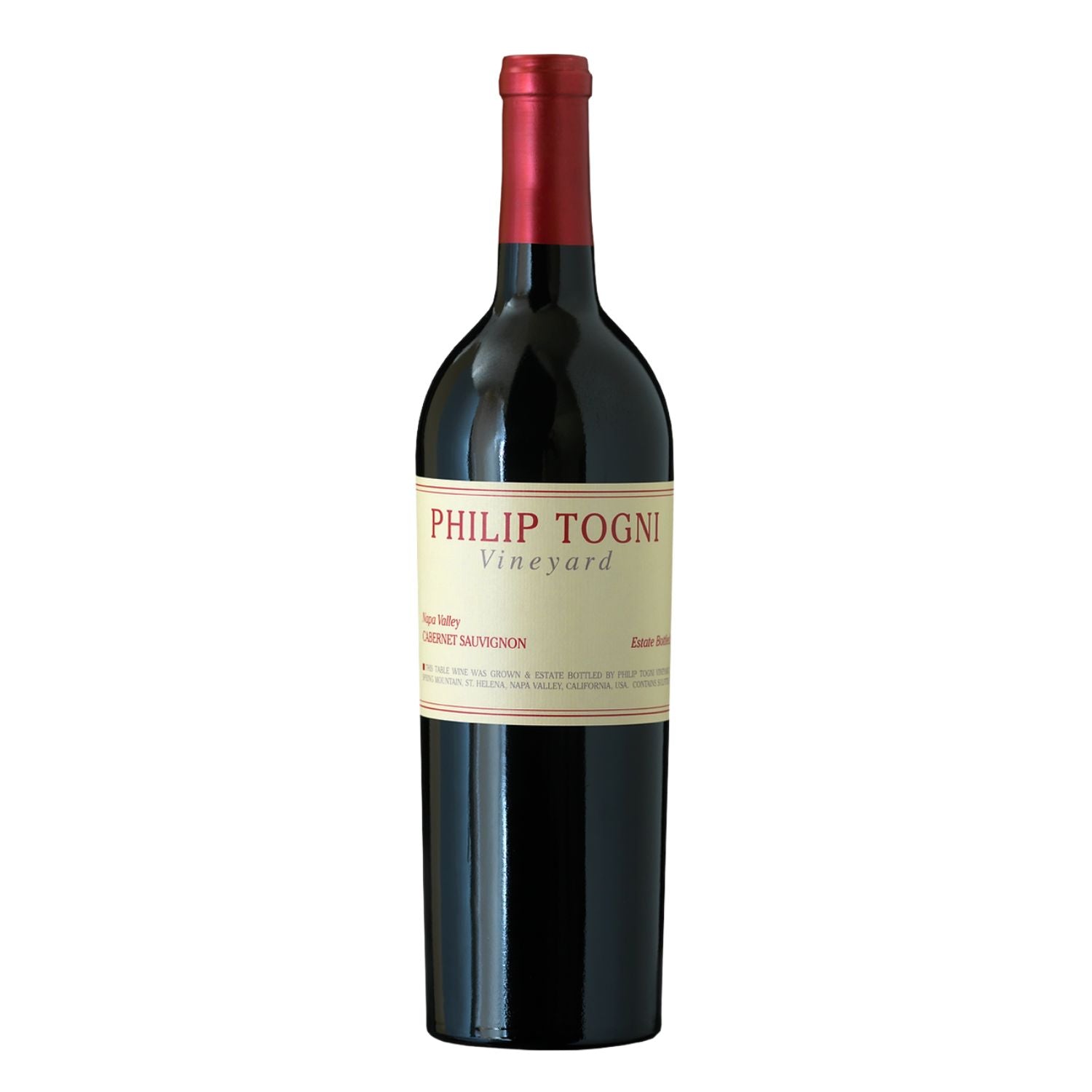 2013 Philip Togni Vineyard Cabernet Sauvignon Napa Valley California sold by Angry Wine Merchant
