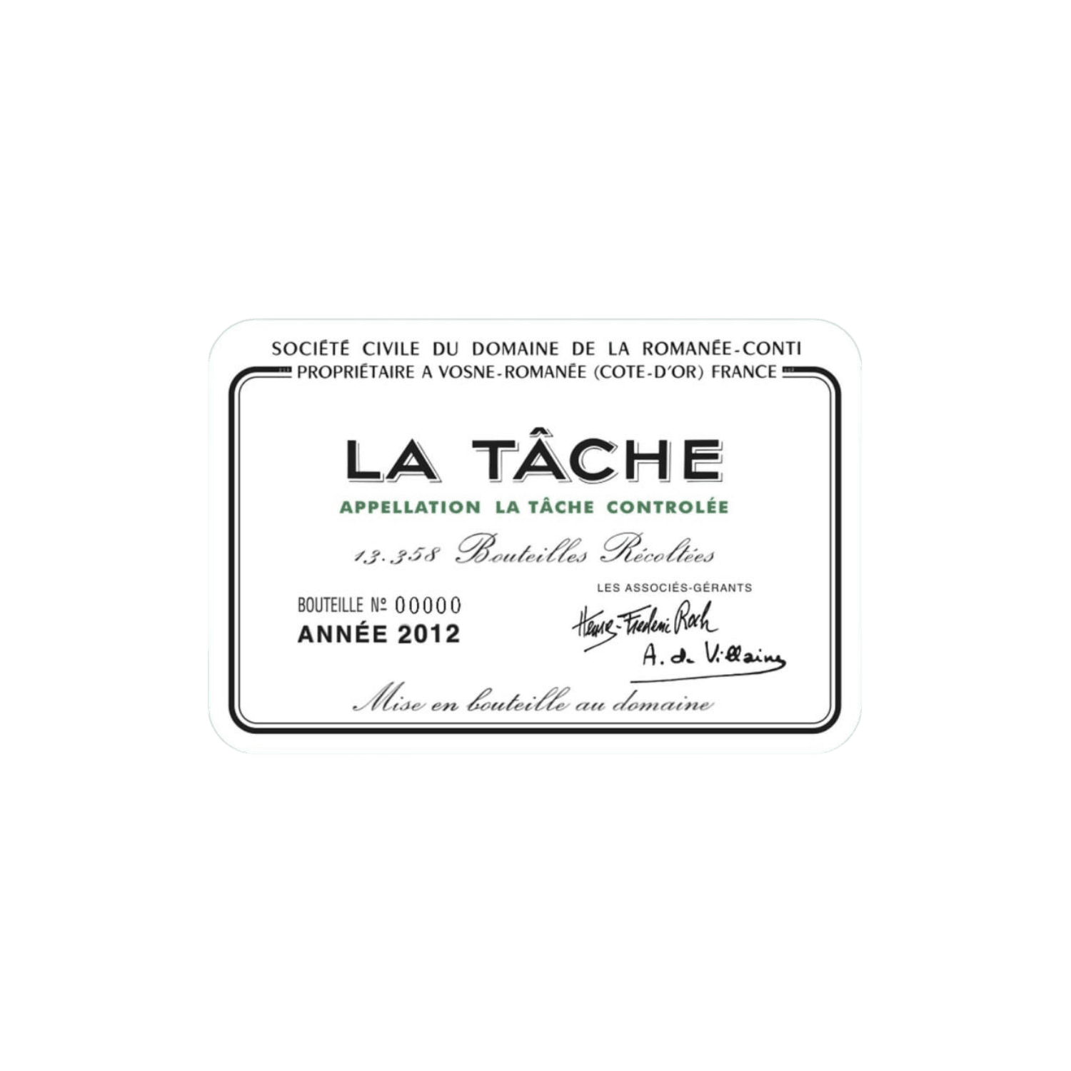 la tache wine