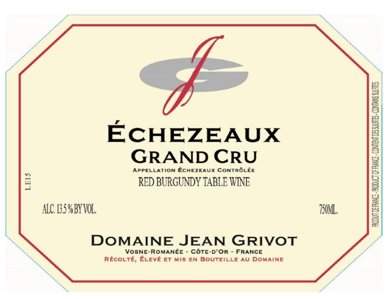 2018 Domaine Jean Grivot - Angry Wine Merchant