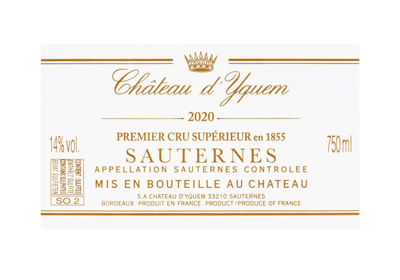 2020 Chateau d'Yquem