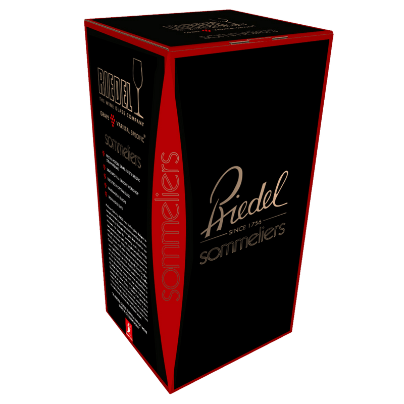 riedel white wine glasses - shipping box