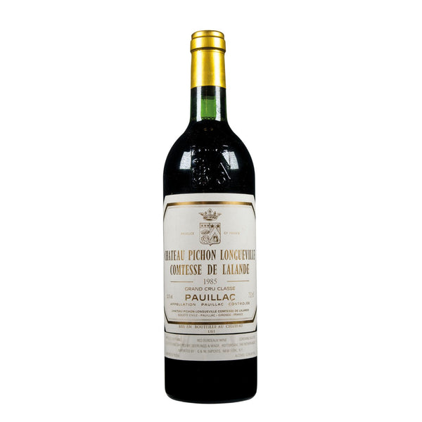 Château Pichon Longueville 1985 Chateau Pichon Longueville Comtesse de Lalande 1985 | Angry Wine