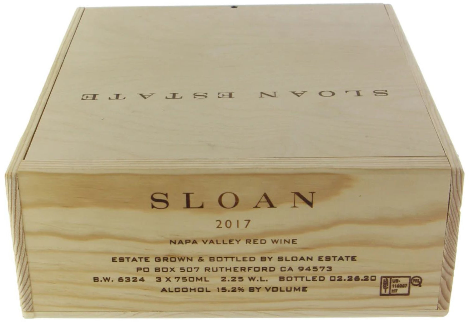 Sloan 2017 | Angry Wine Merchant